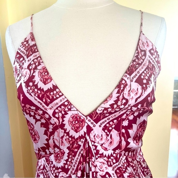 AMUR Krista Scarf Asymmetrical Dress Size 8 - Picture 3 of 12